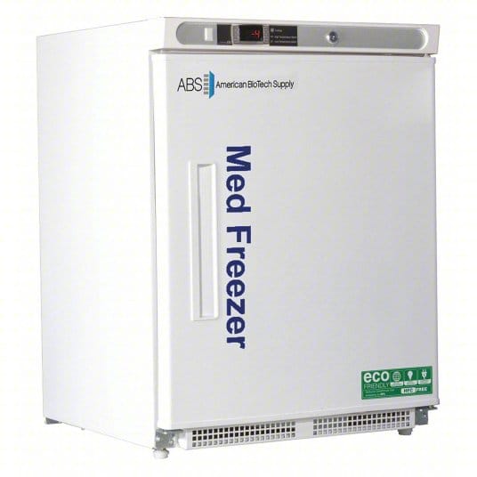 American BioTech Supply Undercounter Pharmaceutical Freezer – 4 cu. ft., Solid Door 19320