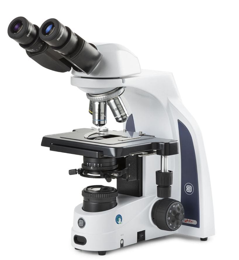 Globe Scientific™ iScope® Compound Microscope – Binocular Siedentopf Head, Plan IOS 2X/4X/10X/S40X/S100X Oil Immersion EIS-1152-PLI