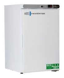 Horizon Scientific ABS® Countertop Laboratory Refrigerator – 2.5 cu. ft., Solid Swing Door, Cycle Defrost ABT-HC-UCFS-0204