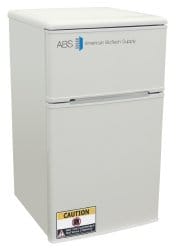 Horizon Scientific ABS® General Purpose Undercounter Refrigerator / Freezer 3 cu. ft., Dual Solid Swing Doors, Manual Defrost ABT-RFC-3M