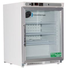 Horizon Scientific ABS® Undercounter Laboratory Refrigerator – 4.6 cu. ft., Swing Glass Door, Cycle Defrost ABT-HC-UCBI-0404G-ADA