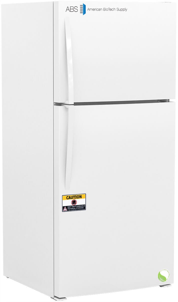 Horizon Scientific ABS® Upright Laboratory Refrigerator / Freezer – 20 cu. ft., Dual Solid Swing Doors, Automatic Defrost ABT-HC-RFC20A