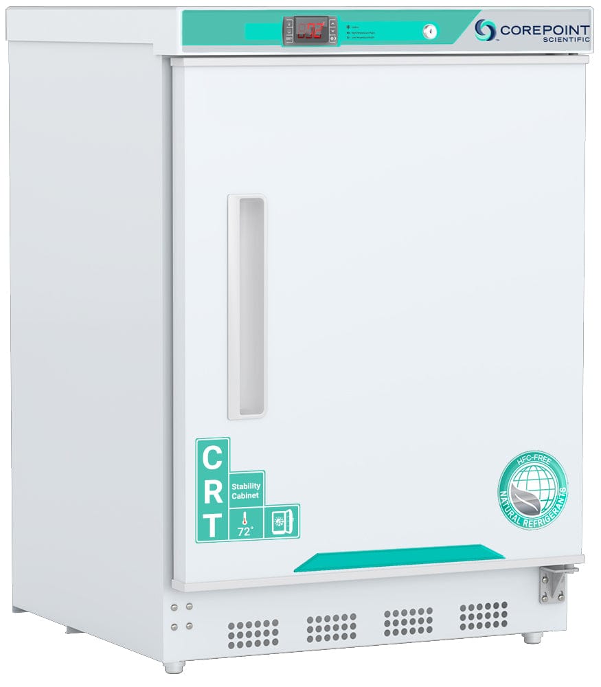 Horizon Scientific Corepoint™ Scientific Undercounter Laboratory Refrigerator – 4.6 cu. ft., Solid Swing Door (Left Hinged), Cycle Defrost PR051WWWLH/0
