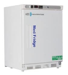 Horizon Scientific Undercounter Refrigerator ABS® Pharmaceutical, 4.6 cu. ft., Solid Swing Door, Cycle Defrost PH-ABT-HC-UCBI-0404