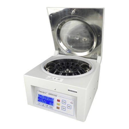 McKesson Variable Speed Centrifuge – 24 Place Fixed Angle Rotor, 4,000 RPM 1047230