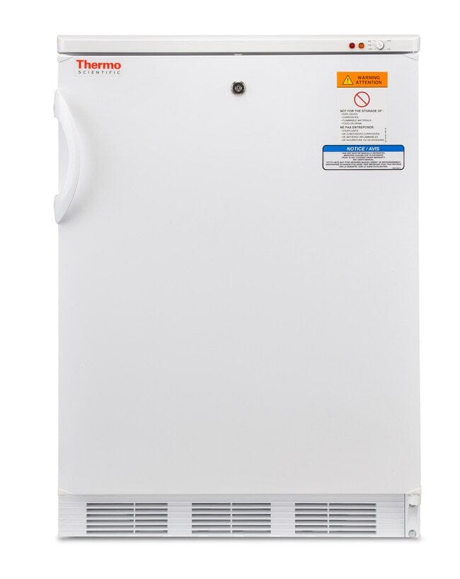 Thermo Scientific™ Undercounter Laboratory Freezer – 3.5 cu. ft., Solid Swing Door, Manual Defrost 04LFEETSA