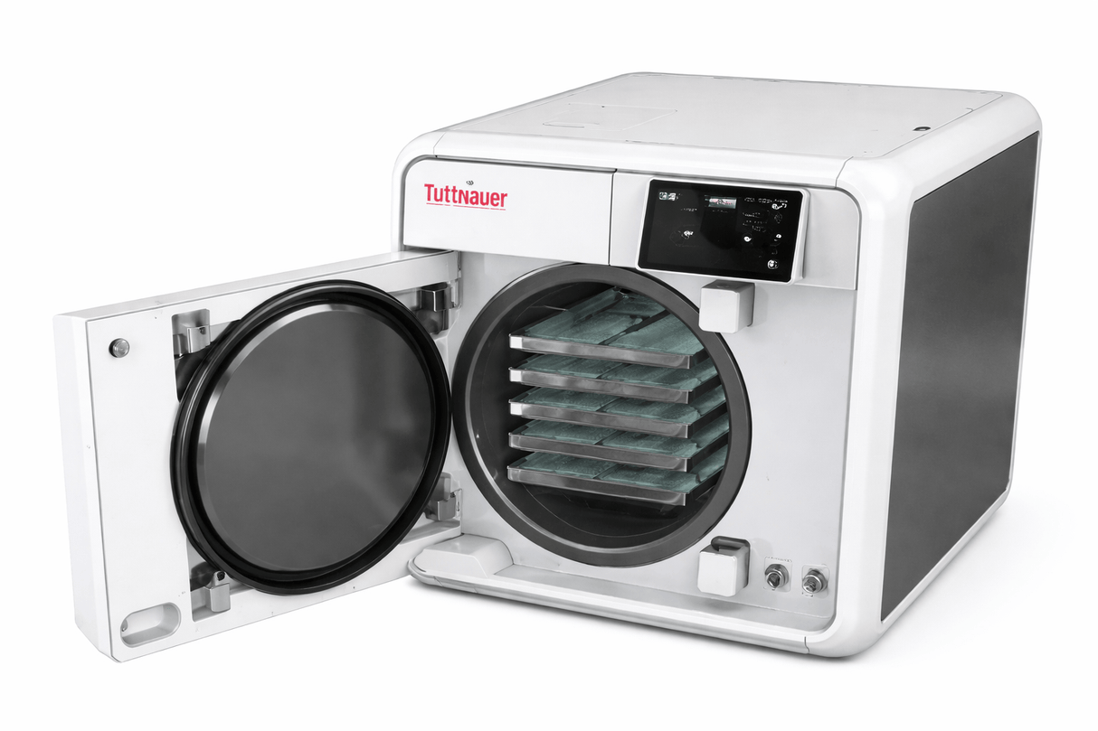 Tuttnauer USA T-Edge 11 Class S Autoclave – 11" x 18" Steam Sterilizer with Single Door 1222193