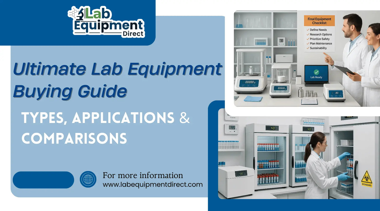 Ultimate Lab Equipment Buying Guide: Types, Applications & Comparisons | Lab Equipment Direct