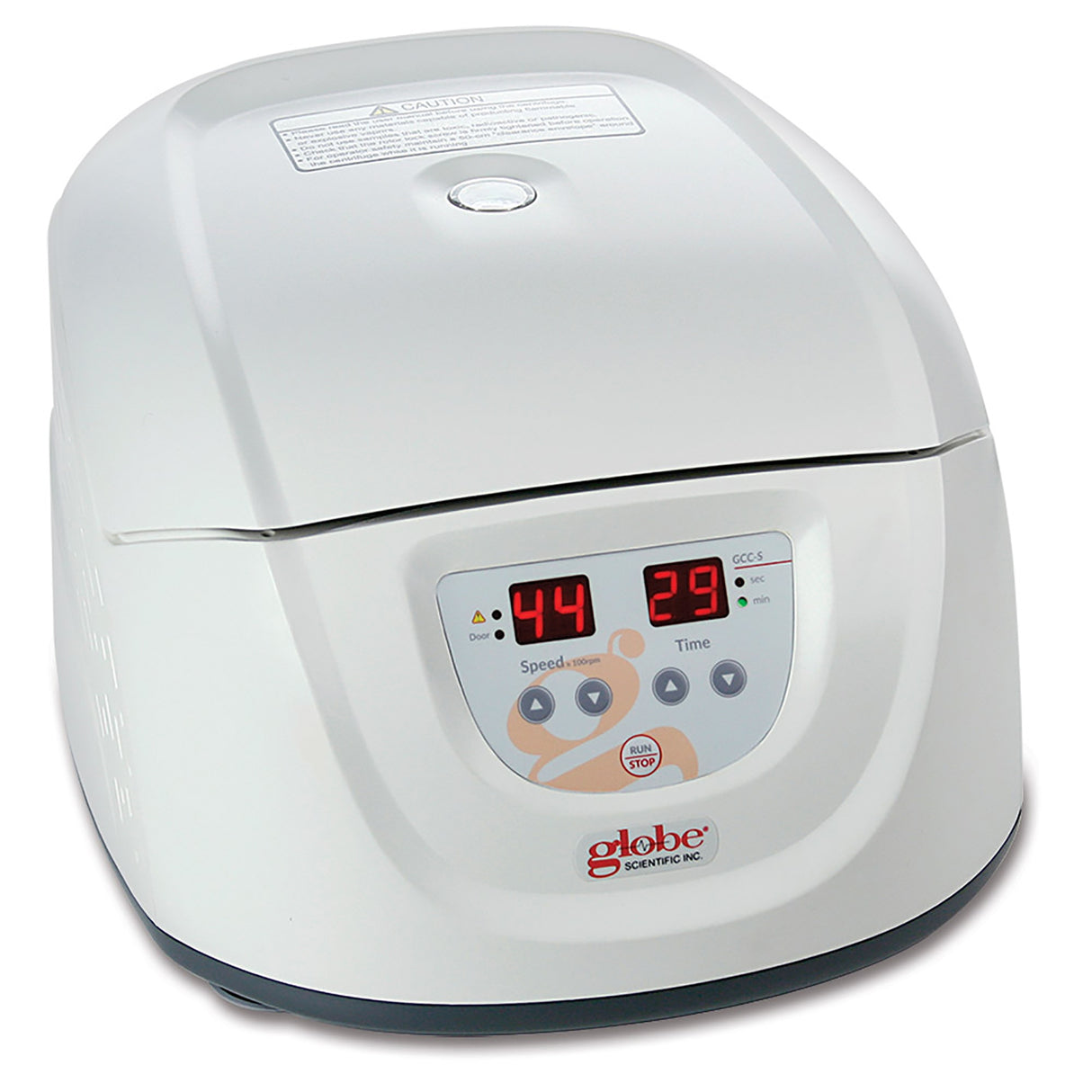 Globe Scientific GCC Series Standard Centrifuge – 12-Place, Variable Speed up to 4,500 RPM