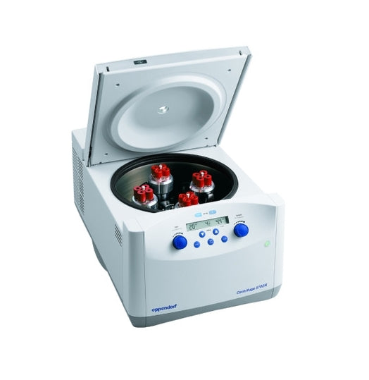 Eppendorf™ 5702R Refrigerated Benchtop Centrifuge – 4,400 RPM / 3,000×g, 4 × 100 mL Swinging Bucket Rotor