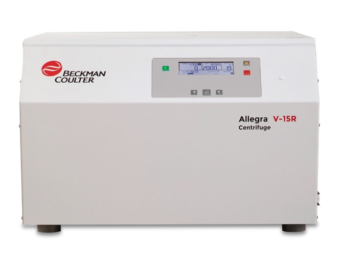 Beckman Coulter™ Allegra™ V-15R Refrigerated Benchtop Centrifuge Package – 13,500 RPM / 20,412×g, Swinging Bucket Rotor