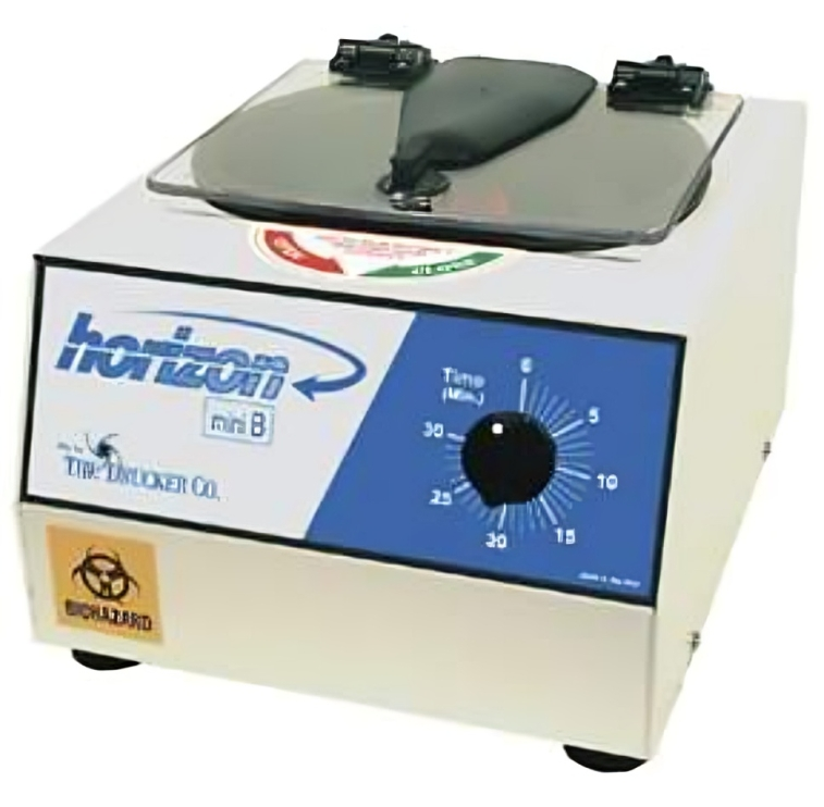 Fisher Anatomical Horizon Mini-B Centrifuge 6 Place, Horizontal Rotor, 3,380 RPM