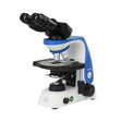 Accu-Scope® EXC-360-BE Compound Microscope – Binocular Head, Plan Achromat 4X/10X/40X/100XR, Rackless Mechanical Stage with Ceramic Insert EXC-360-BE