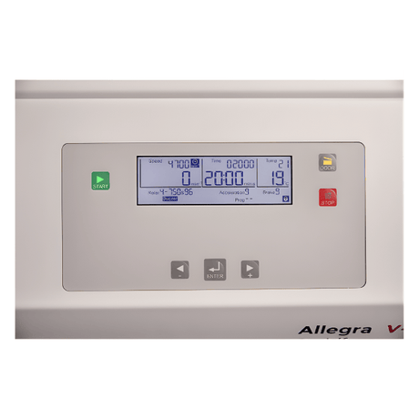 Beckman Coulter™ Allegra™ V-15R Refrigerated Benchtop Centrifuge Package – 13,500 RPM / 20,412×g, Swinging Bucket Rotor C63421
