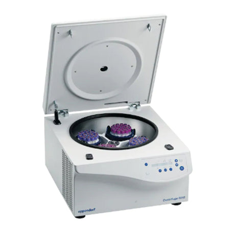 Eppendorf™ 5810 Benchtop Centrifuge – 200–14,000 RPM / 20,913×g, Rotor Dependent 022627007