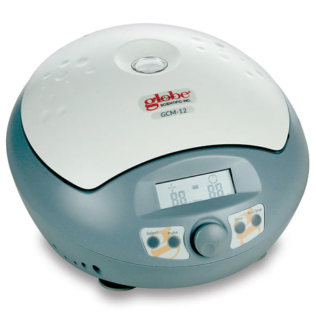 Globe Scientific GCM Series Microcentrifuge – 12-Place, Variable Speed up to 15,000 RPM / 15,100 x g GCM-12