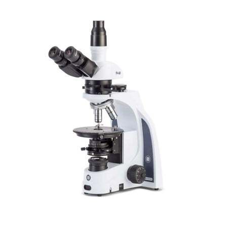 Globe Scientific™ iScope® Compound Microscope – Siedentopf Trinocular Head, Plan PLPOLi 5X/10X/20X/40X EIS-1053-PLPOLI