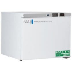 Horizon Scientific ABS® Countertop Pharmaceutical Freezer – 1.3 cu. ft., Solid Swing Door, Left Hinged, Automatic Defrost ABT-HC-UCFS-0120A-LH