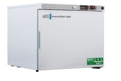 Horizon Scientific ABS® Countertop Pharmaceutical Freezer – 1.7 cu. ft., Solid Swing Door, Manual Defrost ABT-HC-UCFS-0120