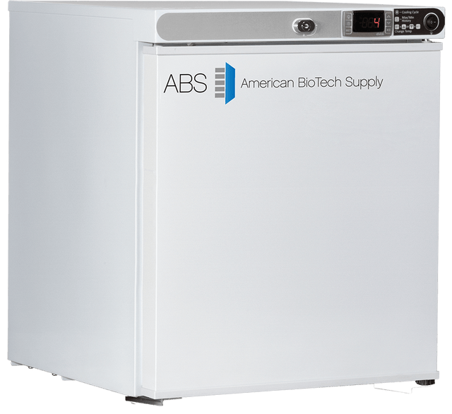Horizon Scientific ABS® Countertop Pharmaceutical Refrigerator – 1 cu. ft., Solid Swing Door (Left Hinged), Cycle Defrost PH-ABT-HC-UCFS-0104-LH