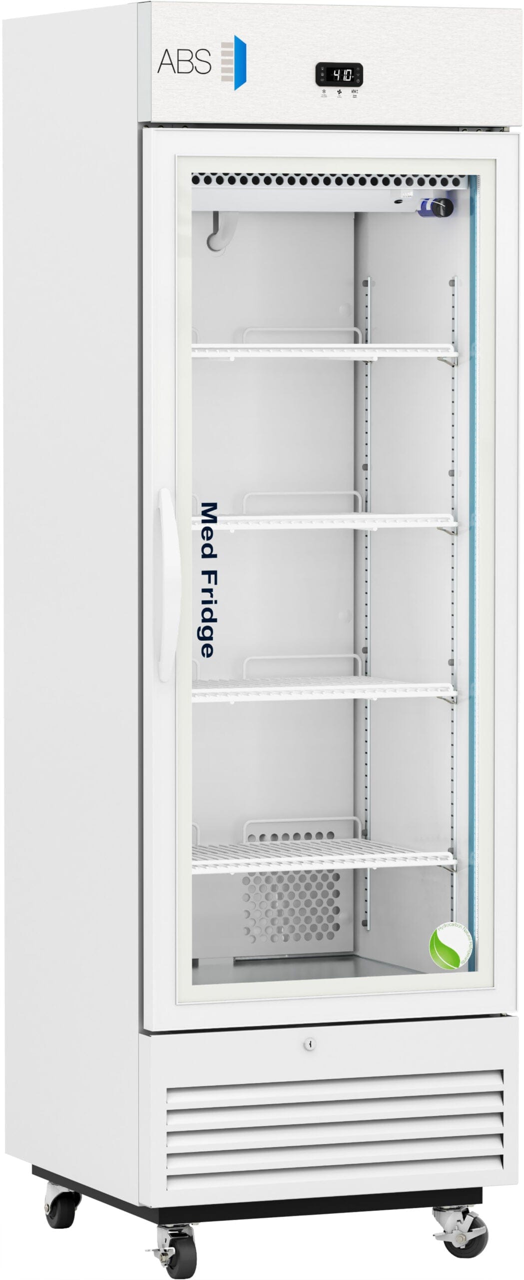 Horizon Scientific ABS® High Performance Laboratory Refrigerator 16 cu. ft., Glass Swing Door, Cycle Defrost ABT-EW3-PH-ABT-VS-S16G