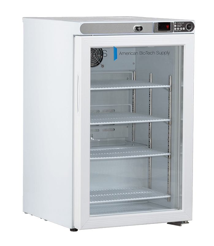 Horizon Scientific ABS® Pharmaceutical Temperature Cabinet – 2.5 cu. ft., Glass Swing Door, Cycle Defrost CRT-ABT-HC-UCFS-0204G