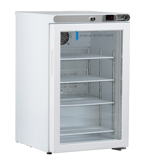 Horizon Scientific ABS® Pharmaceutical Temperature Cabinet – 2.5 cu. ft., Glass Swing Door, Cycle Defrost CRT-ABT-HC-UCFS-0204G