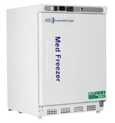 Horizon Scientific ABS® Pharmaceutical Undercounter Freezer – 4.2 cu. ft., Solid Swing Door, Manual Defrost PH-ABT-HC-UCBI-0420