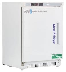 Horizon Scientific ABS® Pharmaceutical Undercounter Refrigerator – 4.6 cu. ft., Solid Swing Door, Left Hinged, Cycle Defrost PH-ABT-HC-UCBI-0404-LH