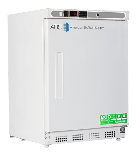 Horizon Scientific ABS® Undercounter Pharmaceutical Freezer – 4 cu. ft., Solid Swing Door, Manual Defrost PH-ABT-HC-UCFS-0430