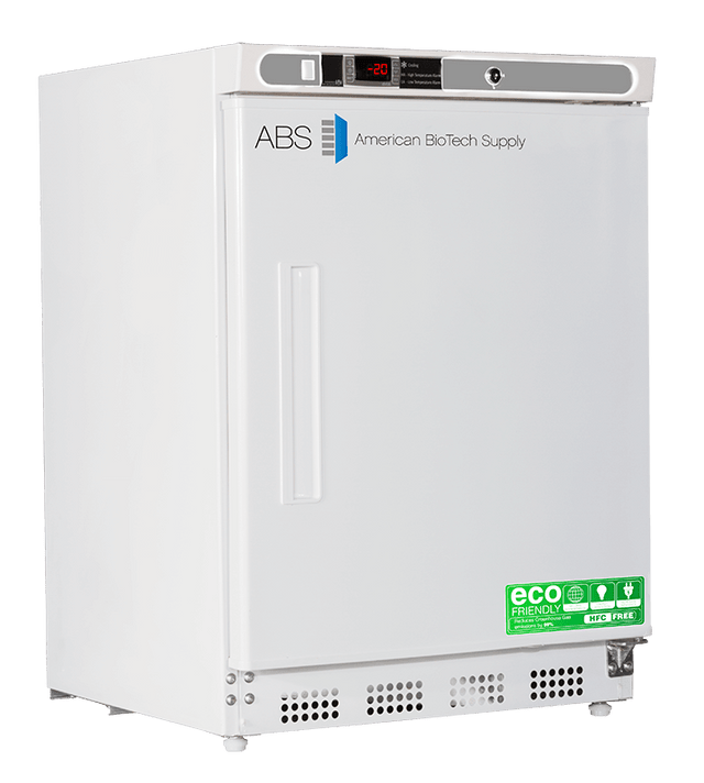 Horizon Scientific ABS® Undercounter Pharmaceutical Freezer – 4 cu. ft., Solid Swing Door, Manual Defrost PH-ABT-HC-UCFS-0430