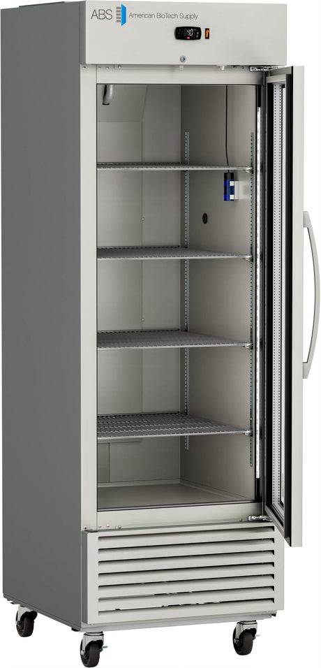 Horizon Scientific ABS® Upright Laboratory Refrigerator – 25 cu. ft., Glass Door, Cycle Defrost ABT-HC-SSR-25G
