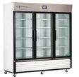 Horizon Scientific ABS® Upright Laboratory Refrigerator – 72 cu. ft., 3 Swing Glass Doors, Cycle Defrost ABT-HC-72-TS
