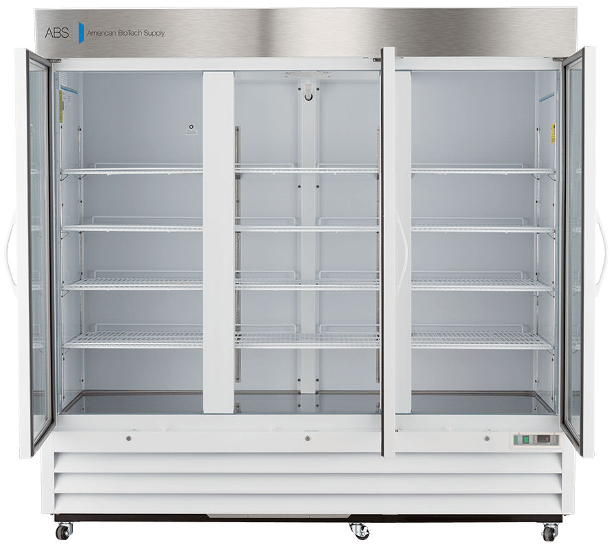Horizon Scientific ABS® Upright Laboratory Refrigerator – 72 cu. ft., Triple Solid Swing Doors, Cycle Defrost ABT-HC-LS-72