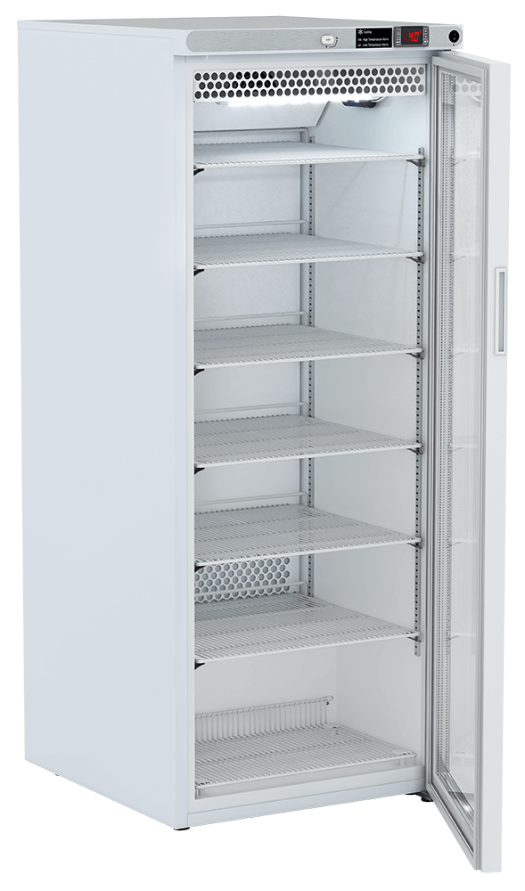 Horizon Scientific ABS® Upright Pharmaceutical Refrigerator – 10.5 cu. ft., Glass Swing Door, Cycle Defrost PH-ABT-NSF-10PG