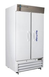 Horizon Scientific ABS® Upright Pharmaceutical Refrigerator – 36 cu. ft., Dual Solid Swing Doors, Cycle Defrost PH-ABT-HC-S36S