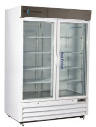 Horizon Scientific ABS® Upright Pharmaceutical Refrigerator – 49 cu. ft., Dual Swing Glass Doors, Cycle Defrost PH-ABT-HC-S49G