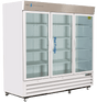 Horizon Scientific ABS® Upright Pharmaceutical Refrigerator – 72 cu. ft., Triple Glass Swing Doors, Cycle Defrost PH-ABT-HC-S72G