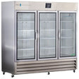 Horizon Scientific ABS® Upright Pharmaceutical Refrigerator – 72 cu. ft., Triple Swing Glass Doors, Cycle Defrost PH-ABT-HC-SSP-72G