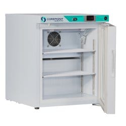 Horizon Scientific Corepoint™ Scientific Countertop Laboratory Refrigerator – 1 cu. ft., Swing Glass Door, Cycle Defrost PR011WWG/0