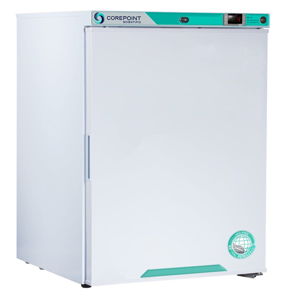 Horizon Scientific Corepoint™ Scientific Undercounter Pharmaceutical Refrigerator – 5.2 cu. ft., Solid Swing Door, Cycle Defrost PR061WWW/0