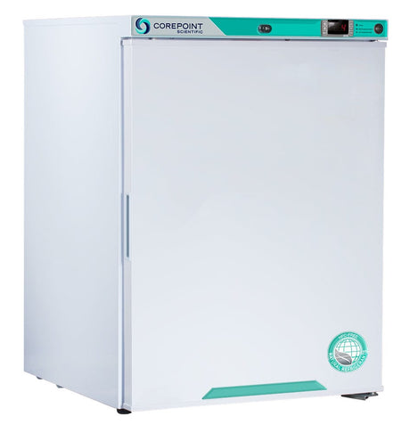Horizon Scientific Corepoint™ Scientific Undercounter Pharmaceutical Refrigerator – 5.2 cu. ft., Solid Swing Door, Cycle Defrost PR061WWW/0