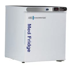 Horizon Scientific Countertop Refrigerator ABS® Pharmaceutical, 1 cu. ft., Solid Swing Door, Cycle Defrost PH-ABT-HC-UCFS-0104
