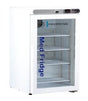 Horizon Scientific Undercounter Refrigerator ABS® Pharmaceutical, 2.5 cu. ft., Swing Glass Door, Cycle Defrost PH-ABT-HC-UCFS-0204G