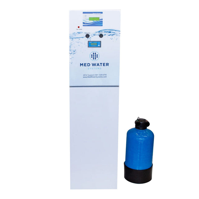 Med Water Systems MW 120 Deionized Water Purification System – 120 L/hour Output MW-120