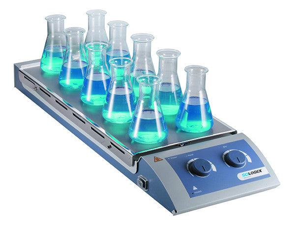 Scilogex SCI-120-HS 10-Position Analog Magnetic Hotplate Stirrer