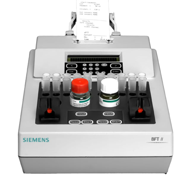 Siemens BFT II Coagulation Analyzer – Benchtop CLIA Non-Waived Hemostasis System 1060832