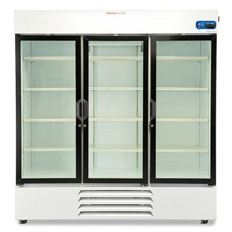 Thermo Scientific™ TSG Series Upright Laboratory Refrigerator – 72 cu. ft., Three Swing Glass Doors, Adaptive Defrost TSV72RPGA