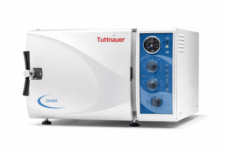 Tuttnauer USA Benchtop Autoclave M Series Steam 10 X 18 Inch Chamber Manual Door 228265