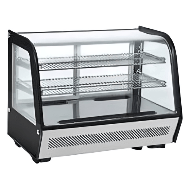 Wasserstrom Admiral Craft Merchandiser Refrigerator – 5.2 cu. ft., 2 Sliding Glass Doors, Automatic Defrost BDRCTD-160